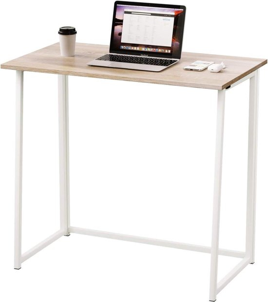 Opvouwbaar bureau, computertafel voor thuiskantoor, studeren