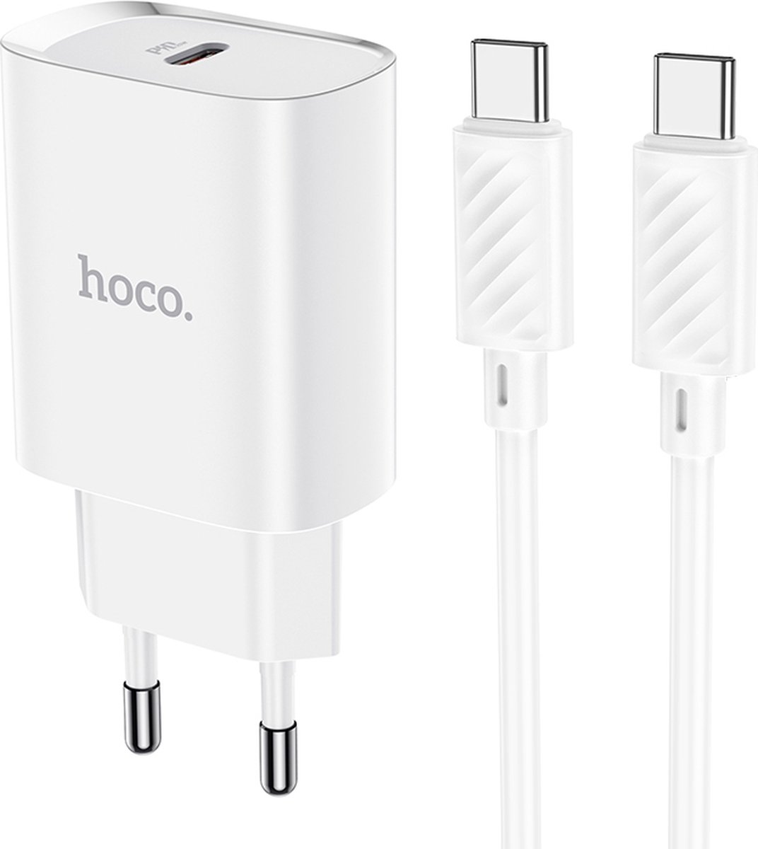 Hoco Oplader voor OnePlus Nord - Type C Kabel (2 Meter) & Stekker (N14) -  USB C Snel... | bol.com