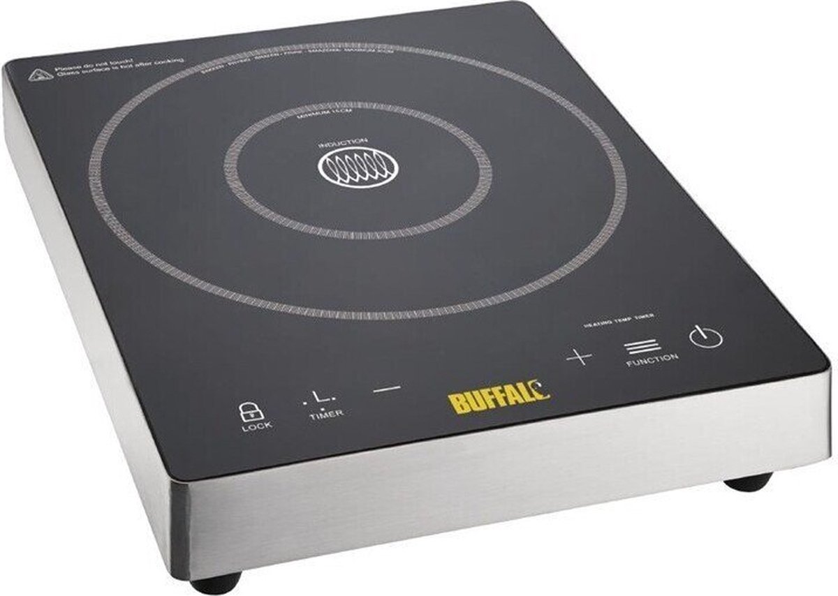 Buffalo Inductiekookplaat Met Touchbediening 3000W - Buffalo DF825
