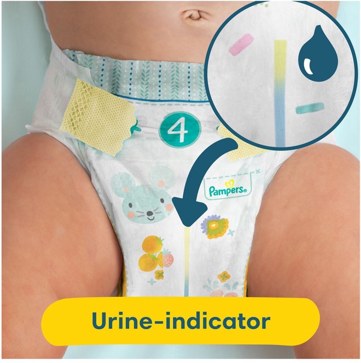 Pampers Premium Protection - Maat 2 - Big Pack - 108 luiers - 4/8 KG