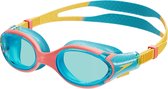 Speedo Biofuse 2.0 Junior Blauw/Oranje Unisex Zwembril - Maat One Size