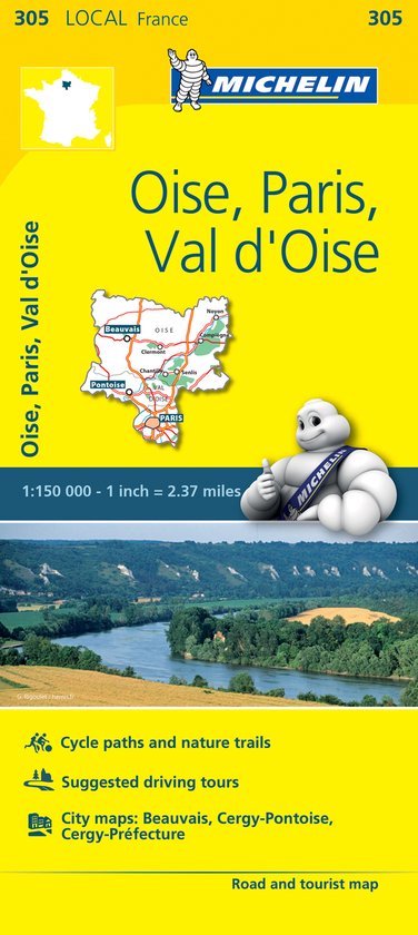 Oise Paris Val D Oise Map