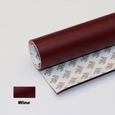 Zelfklevend Kunstleer - Bordeaux - Wijn rood - 20x30cm - 3M Sticker - Reparatiedoek - Reparatie - Snel & Eenvoudig - Slijtvast - Leer reparatie - leersticker - Sticker - meubelreparatie