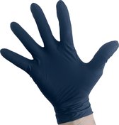 Handschoenen Nitril ongepoederd zwart maat S, CAT I | Inhoud: 100 stuks