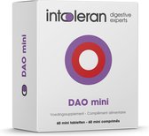 Intoleran DAO Mini Enzymes Digestives - 50 comprimés | Complément alimentaire en cas de déficience en DAO | 30.000 unités HDU de l'enzyme diamine oxydase (DAO) | Vitamine C et Quercétine
