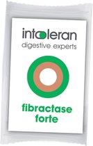 Intoleran Fibractase Forte (1200) Proefmonster Spijsverteringsenzymen - 5 capsules | Hoog gedoseerd Voedingssupplement met Enzym Alpha-Galactosidase | Hulp bij vertering Fructanen & Galactanen