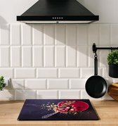 Inductiebeschermer - Taart - 58.3x51.3 cm - Inductiebeschermer - Inductie Afdekplaat Kookplaat - Inductie Mat - Anti-Slip - Keuken Decoratie - Keuken Accessoires