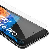 Cadorabo Screenprotector geschikt voor Samsung Galaxy XCover 6 PRO - Pantser film Beschermende film in KRISTALHELDER Geharde (Tempered) display beschermglas in 9H hardheid met 3D Touch