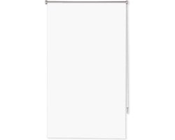 Gordijnenset 110x210cm Wit - Verduisterend en Isolerend en Luxaflex - Voor Woonkamer, Slaapkamer en Privacy