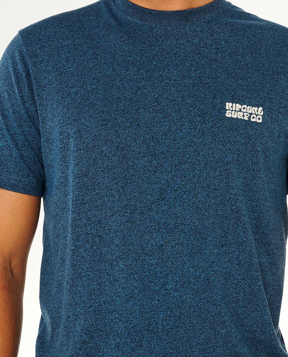 Rip Curl Easy Embroid TEE Marle Blauw