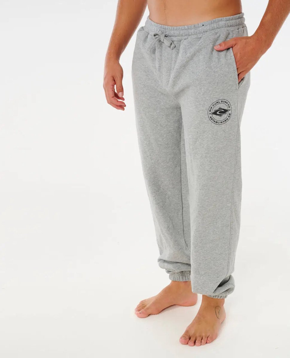 Rip Curl Stapler Trackpant - Grey Marle