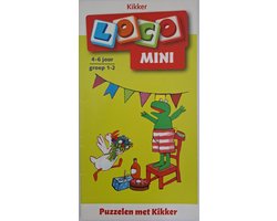 Mini Loco boekje Puzzelen met Kikker