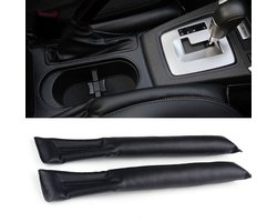 1 Paar Anti Drop Auto Kussens - Antislip pad voor autostoel - auto accessoires decoratie - Universele Anti Drop Gap Filler - Spullen vasthouden in auto - Zwart - LOUZIR