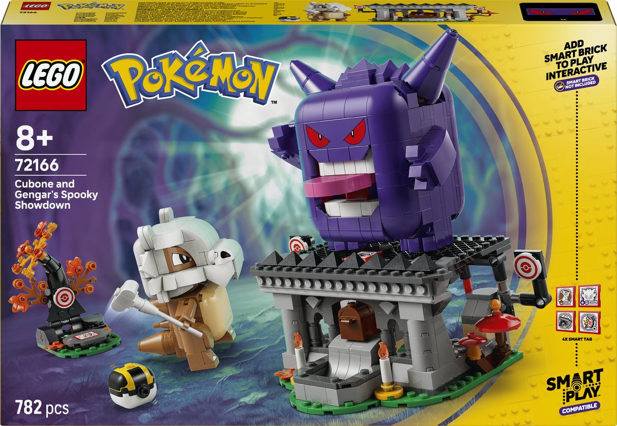 LEGO Pokémon SMART Play™: Cubone en Gengars spookuitdaging (72166)
