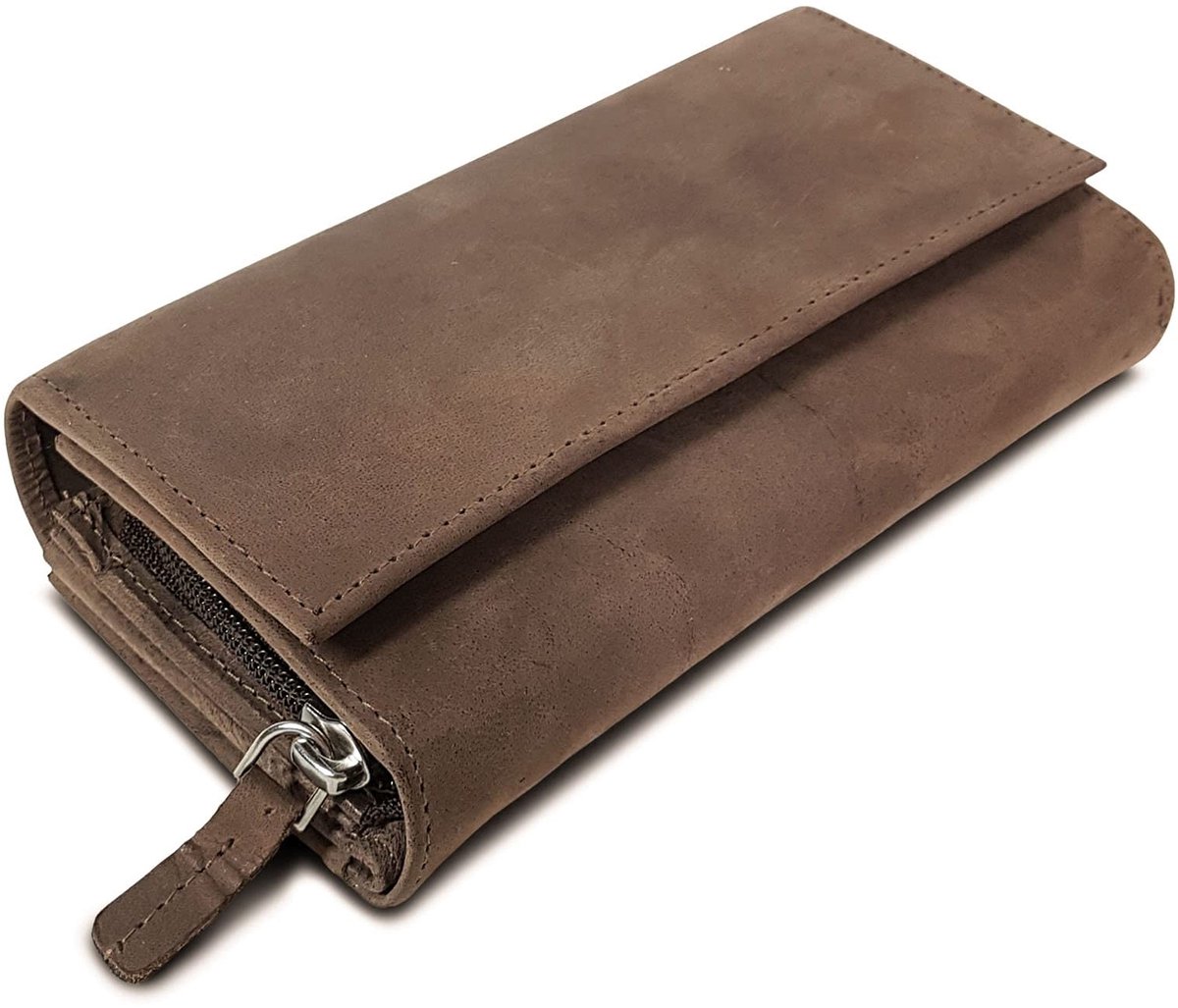Dailygoods - Royale Damesportemonnee van Echt Leer met RFID-Bescherming en Grote Capaciteit