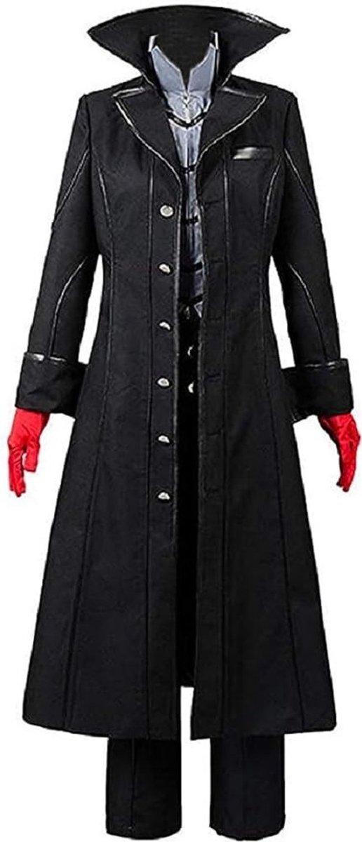 Dailygoods - Akira Kurusu Anime Halloween Cosplay Kostuum Set voor Heren