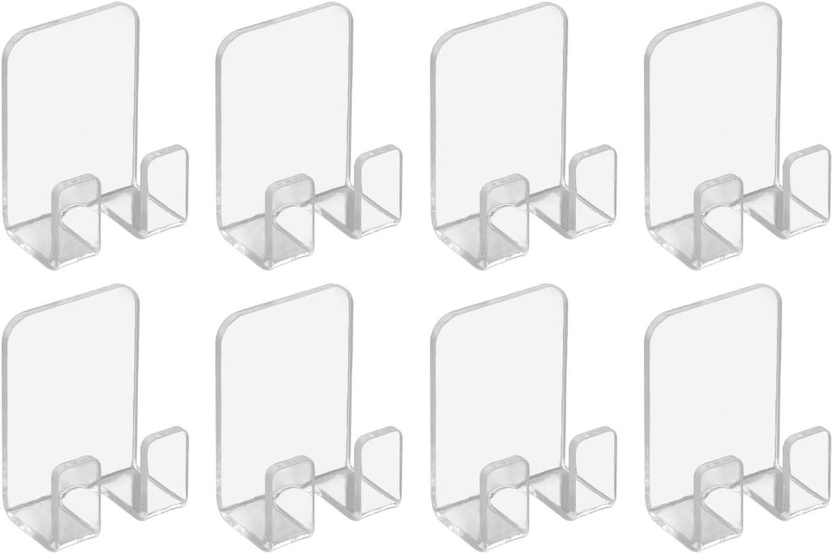 8 Stuks Zelfklevende Haken voor Scheermesjes, Multifunctionele Wandhaken voor Badkamer, Ke