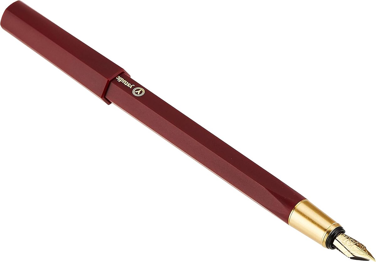 Vulpen 5.5 inch - Acrylhars Rood - Lichtgewicht en stijlvol schrijven - ShopVlot
