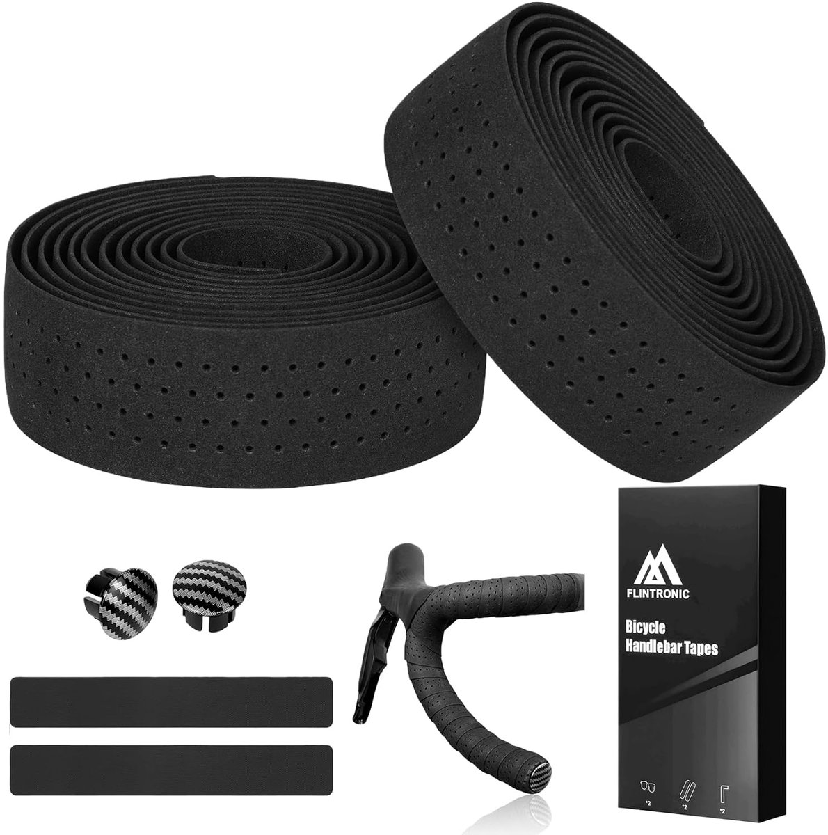 Fietshandvat tape 2 x 210 cm - PU EVA materiaal - non-slip - verbetert grip en comfort - ShopVlot