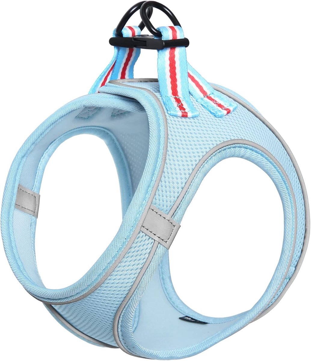 Hondentuigje XS - Zacht Mesh - Reflecterend - Comfortabel voor Wandelen - ShopVlot