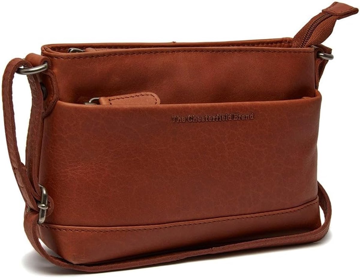 Schoudertas 21 cm - Leer - Tijdloos design - Perfect voor dagelijks gebruik - ShopVlot