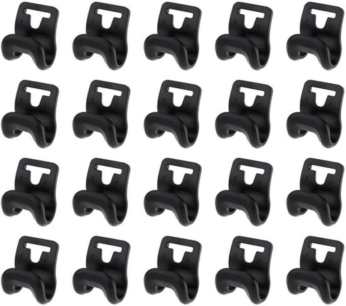 20 Stuks Tent Pole Clips voor Camping en Picknick