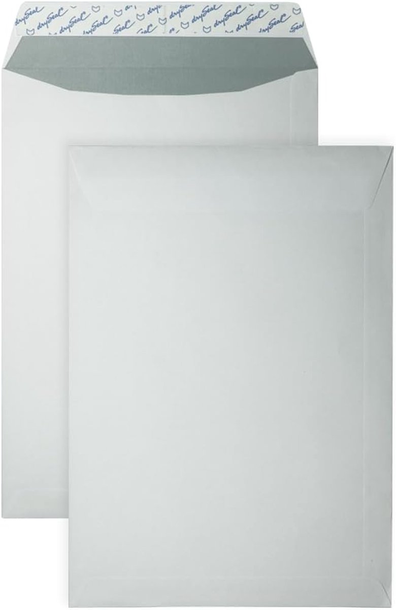 Enveloppen EA4 - 220 x 312 mm - wit - zelfklevend met plakstrip - ideaal voor administratie - ShopVlot