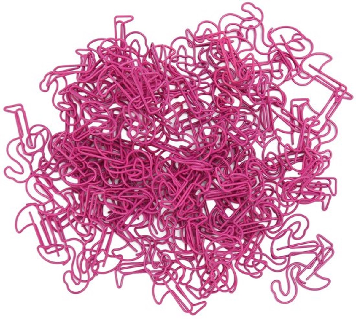 Paperclips Stuks Vogel voor 100 Stuks Paper Cliprose Rood voor Flamingo Rechte Been Paperclips Decoratieve Flip Alien Set Versiering Klemmen