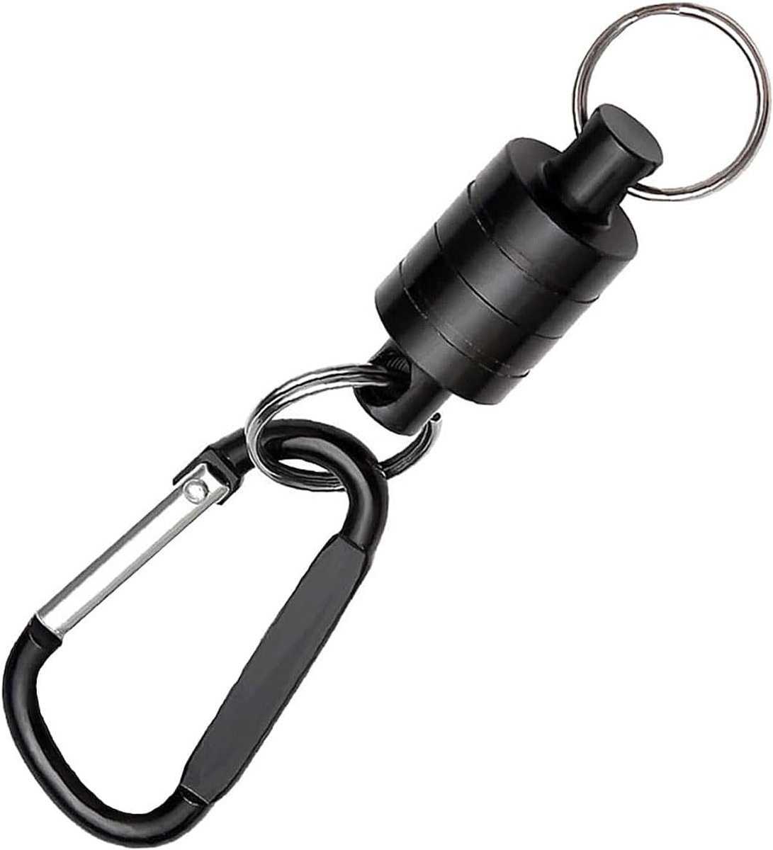 Magnetische Sleutelhanger - Sterke Magnetische Kracht - Duurzaam Metaal - Makkelijk Bevestigen aan Taillezak - ShopVlot