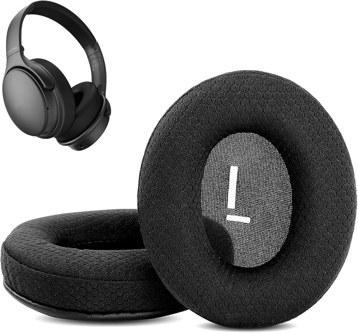 Ear Pads Compatible with Infurture H1 Headphones, Ear Pads Replacements with Durable & Breathable Fabrication/High - ShopVlot