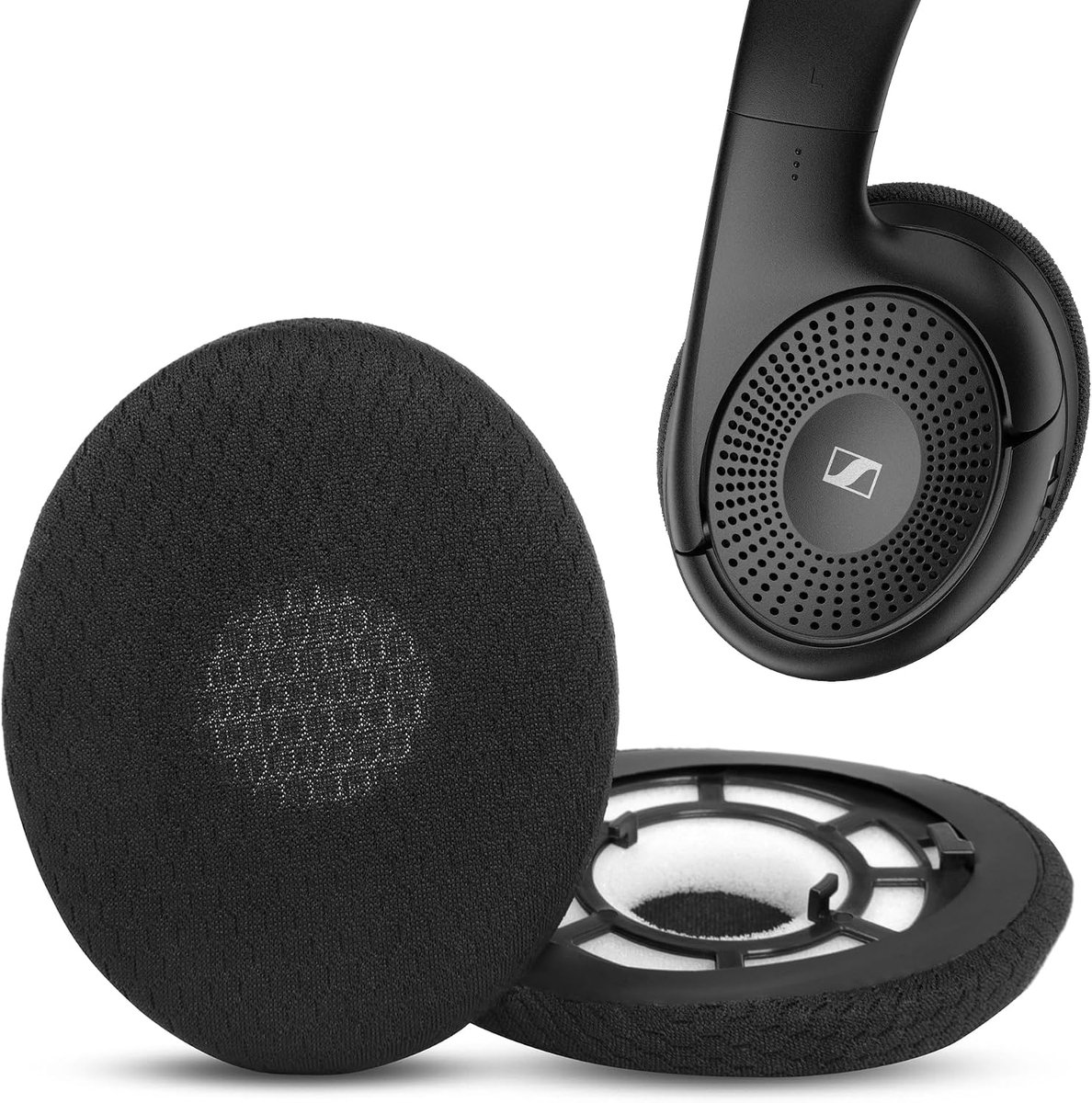 Ear Pads Replacement Compatible with Sennheiser RS120/RS100/RS110/RS115/RS119/RS117/HDR120/TR120/RS135 Headphones - ShopVlot