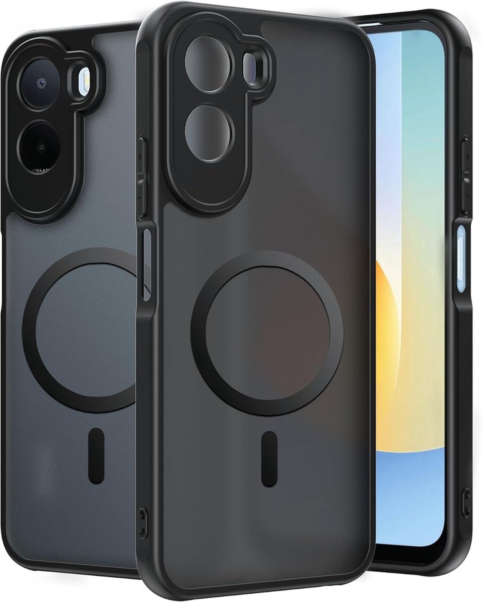 FDHYFGDY Beschermhoes voor Xiaomi Redmi A7 Pro 4G magnetische beschermhoes, ultradunne en krasbestendige harde hoes - ShopVlot