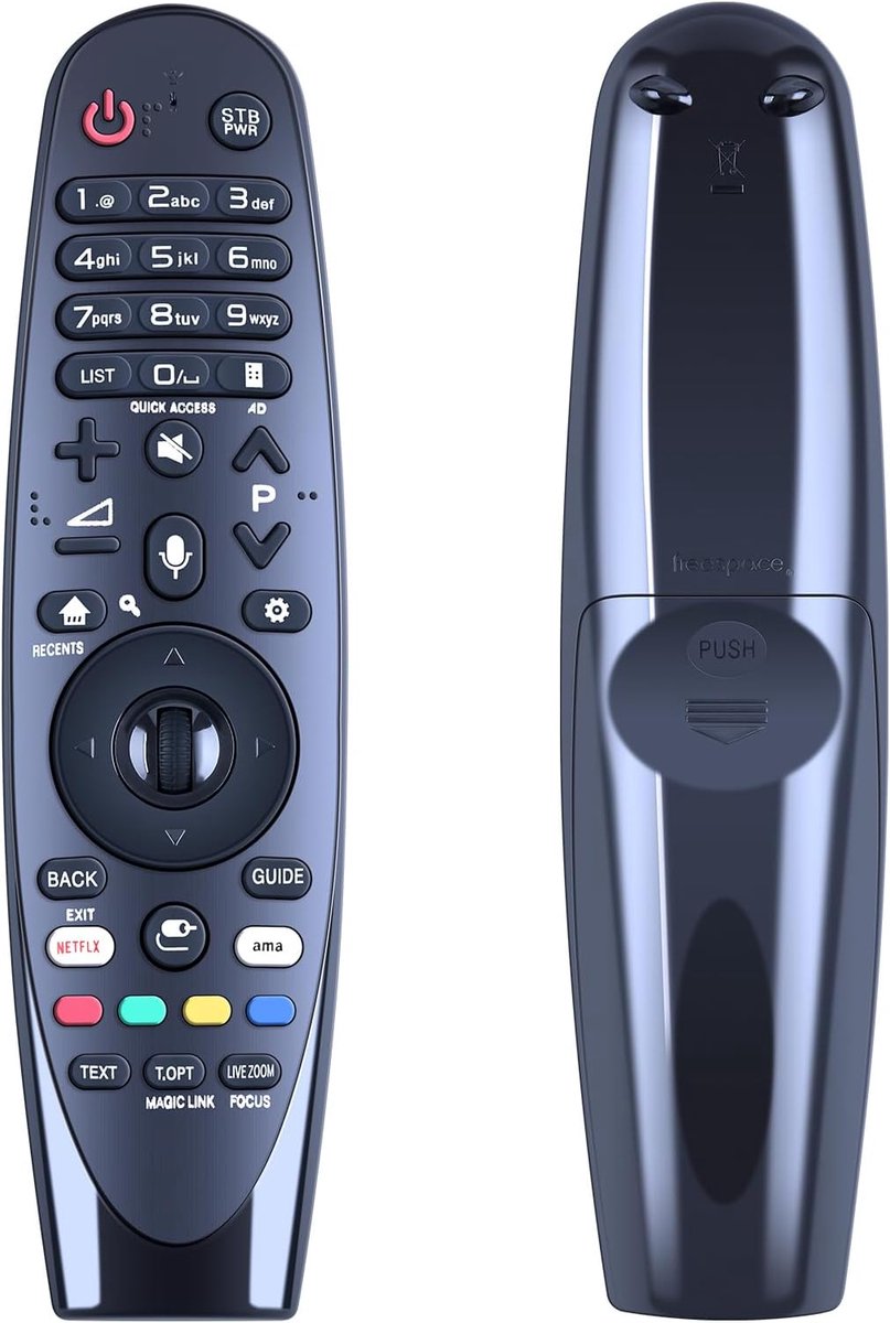 IR-afstandsbediening vervanging - AN-MR650A - brede compatibiliteit - geschikt voor LG Smart TV's - ShopVlot