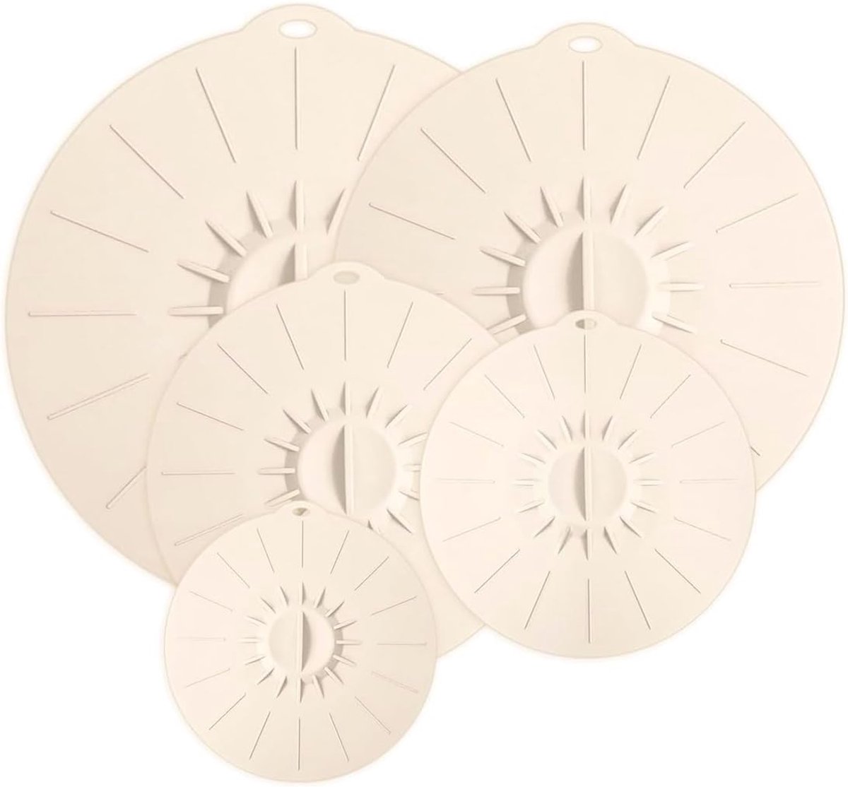 Siliconen conserveringshoes 5 stuks - rekbaar en hittebestendig - vervangt plastic folie - milieuvriendelijk - ShopVlot