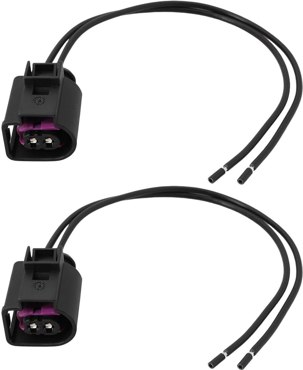 2pcs 2 Pin Hoorn Connector Draad 20cm - 16 AWG - Vervangend voor 4D0971992 - Geschikt voor VW Jetta - ShopVlot
