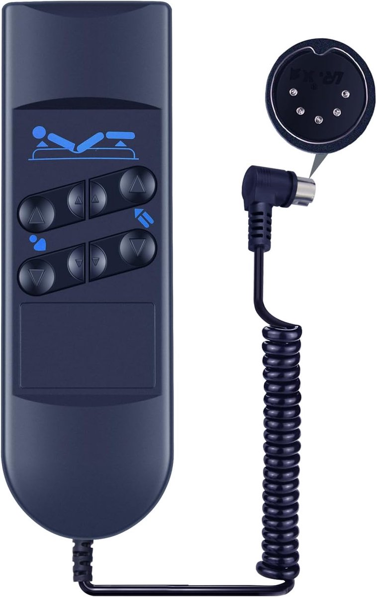 Universal slatted grid controller with 6 keys, 5-pin connection with 6 buttons, 5-pole connection for Paradies Snooze - ShopVlot