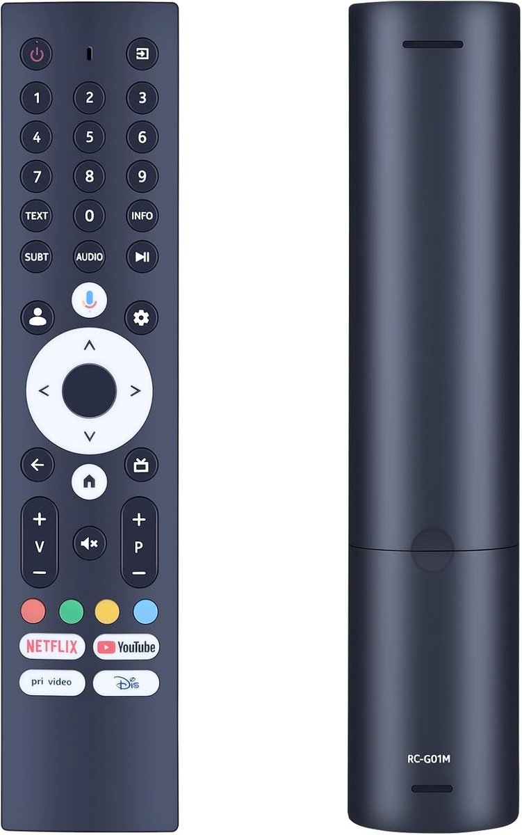 Replacement Remote Control for Smart Tech TV LED 4K 24HG01VC, 32HG01V, 40FG01V, 50QG02V, 40FV02V, 43UV01V, 50QV01V - ShopVlot