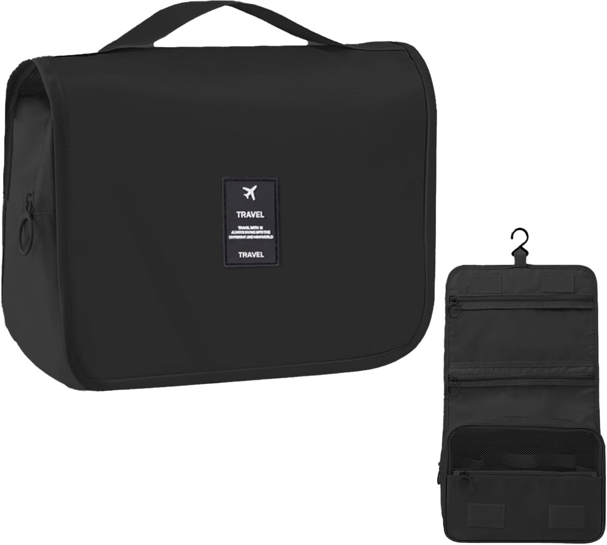Toiletry bag for hanging, for travel, cosmetic bag, organize - ShopVlot