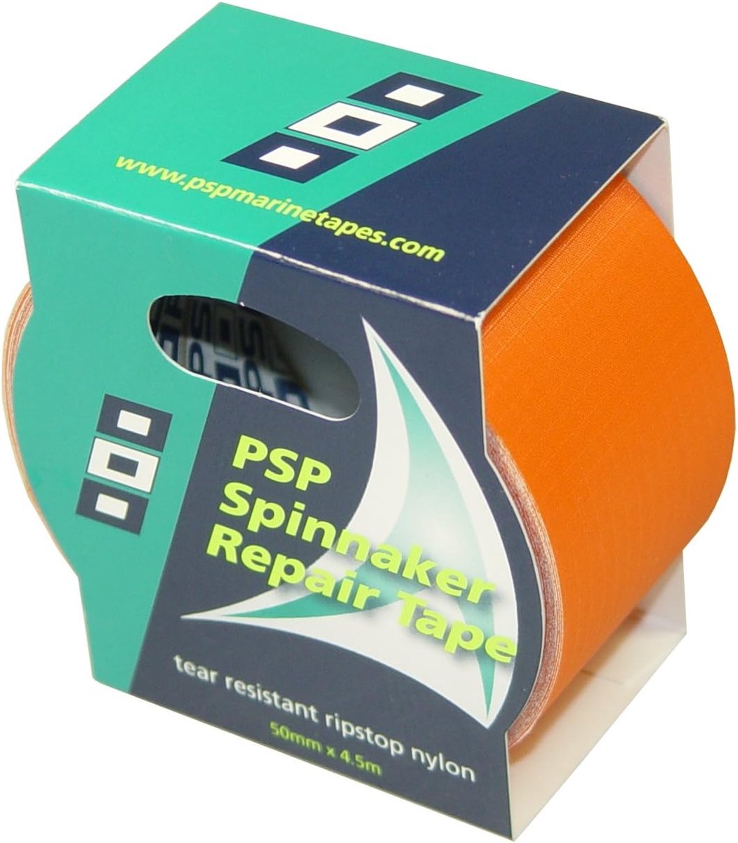RIPSTOP spinnaker tape 50 mm x 4.5 m orange - ShopVlot