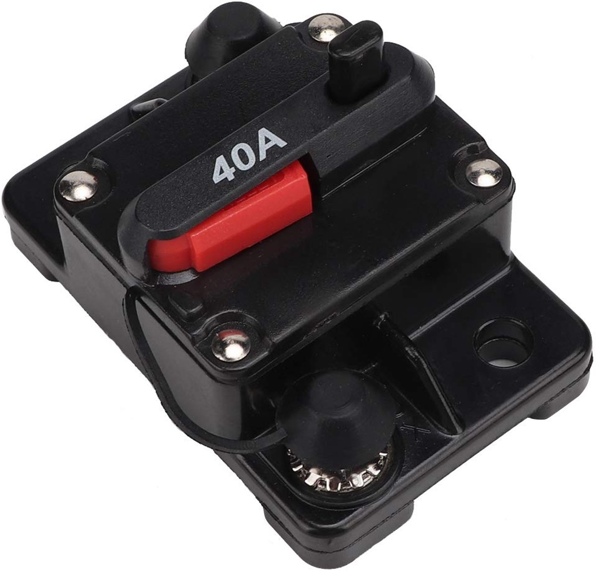 12V 30A/40A/60A Car Stereo Circuit Breaker Self Healing Fuse For Audio Protection Compatible With Various Vehicles And - ShopVlot