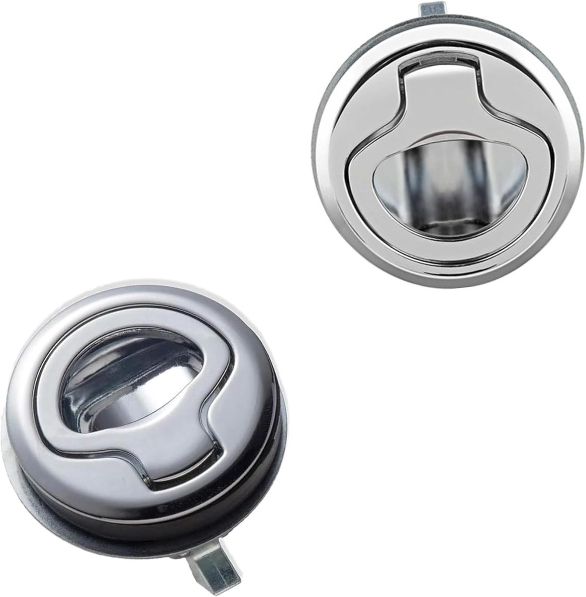 Pull Lock Stainless Steel Flush Pull Latch Flush Hatch Locker Pull Latch Pull Lift Hatch Crash Lock Furniture Lock for - ShopVlot