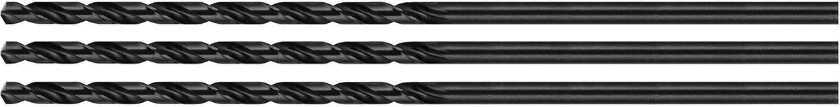 Metaalboor set 5.2x250 mm - HSS - 3 stuks - ideaal voor precisiewerk - ShopVlot