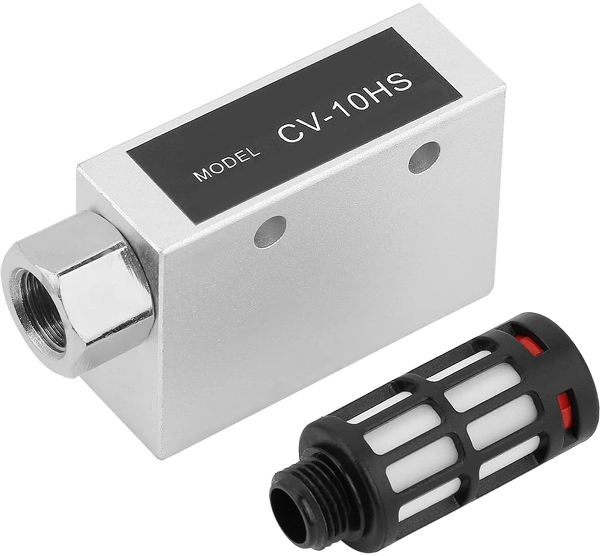 Luchtdruk Vacuum Generator - CV-10Hs - Aluminium Legering - Sterke aansluiting - ShopVlot