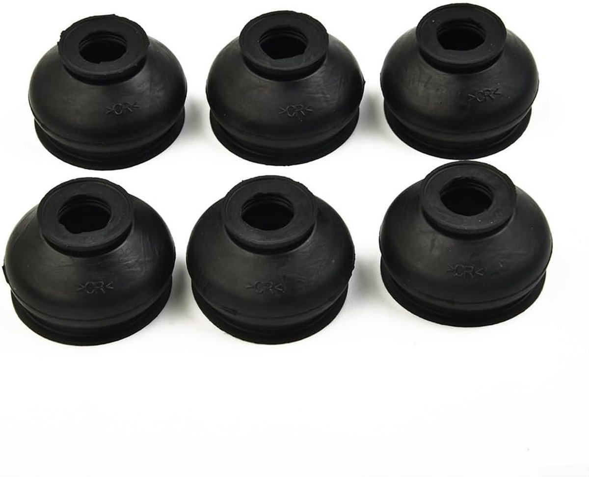 Ball Joint Dust Caps 6pcs - Hoogwaardige rubberen stofkappen - Duurzaam en flexibel - Bescherming voor kogelgewrichten - ShopVlot