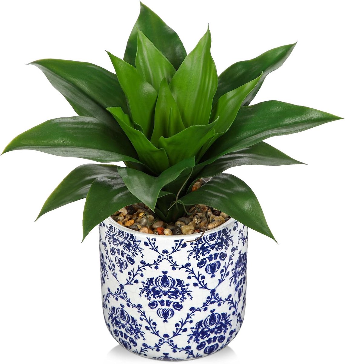 Kunstplant Agave in Pot - Realistische Kunstplant - Tropische Decoratie - Voor Woonkamer en Slaapkamer - ShopVlot