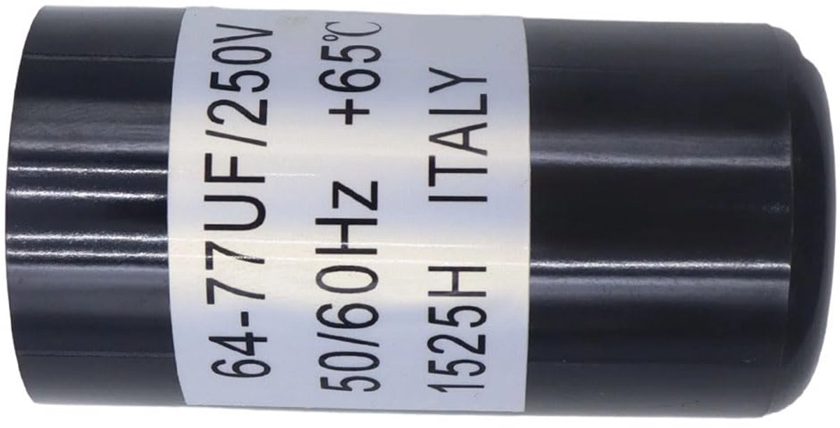 Condensator CD60 64 tot 77 µF - 250V AC Motor Start Loop - Duurzaam ontwerp - Betrouwbare prestaties voor waterpomp - ShopVlot