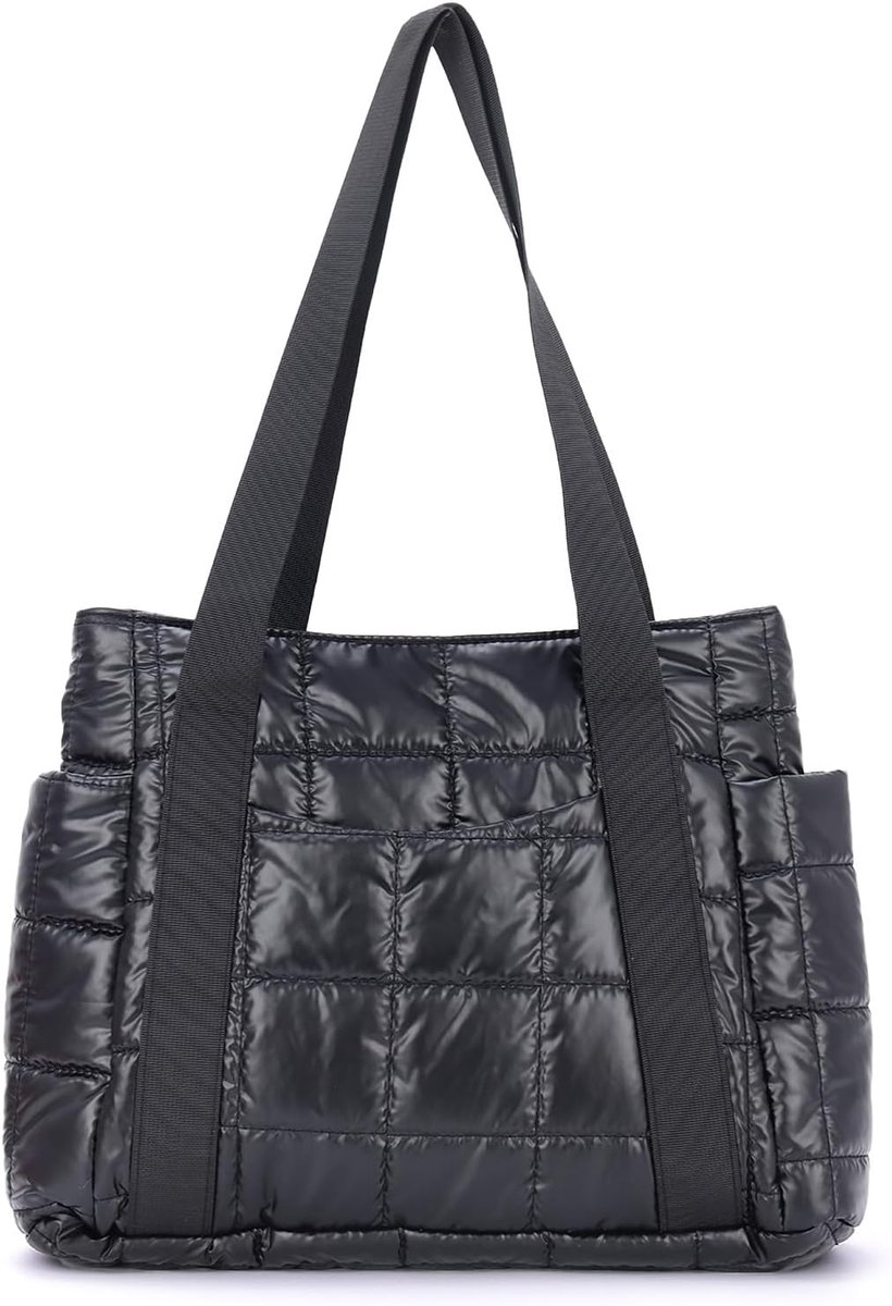Handtas voor vrouwen - Licht gewatteerd - Nylon schoudertas - Ideaal voor dagelijks gebruik - ShopVlot