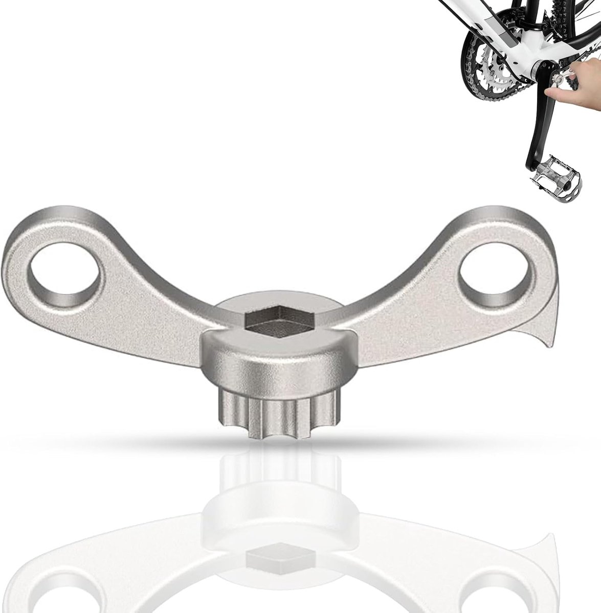 Fietskransverwijderaar 2-in-1 - Crankarm stofkap installatie en verwijder tool - Geschikt voor 8mm inbussleutel - ShopVlot