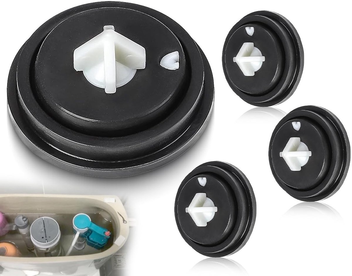 Solidchoice - Set van 3 Inlaatklepafdichtingen voor Toilet