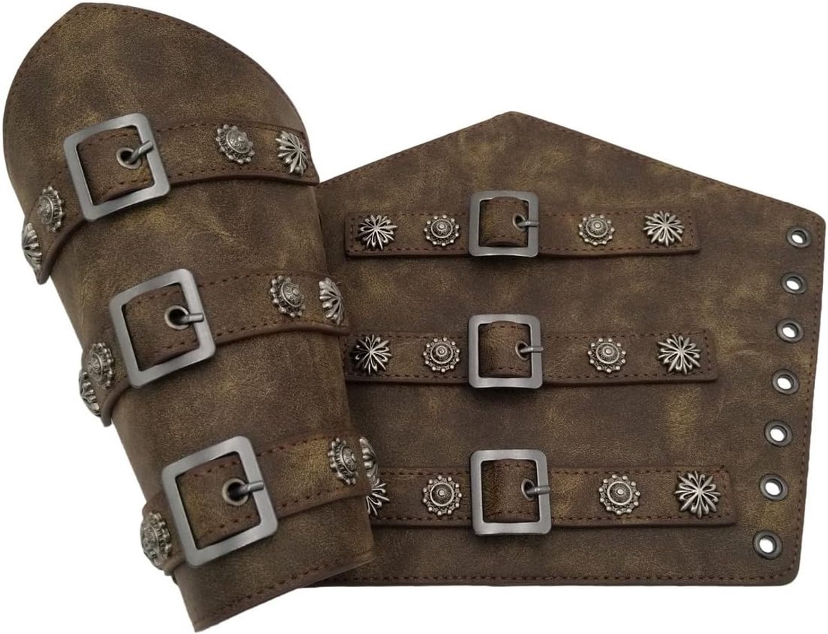 LARP harnassen - handgemaakt volnerf leer - middeleeuws design - ideaal voor themafeesten - ShopVlot